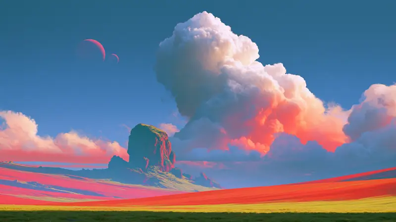 Dreamscape wallpaper — Day 02