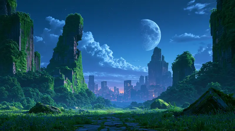 Dreamscape wallpaper — Night 03